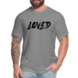 Loved B Unisex Jersey T-Shirt by Bella + Canvas - slate
