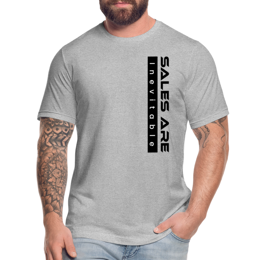 Sales Are Inevitable B Unisex Jersey T-Shirt by Bella + Canvas - heather gray