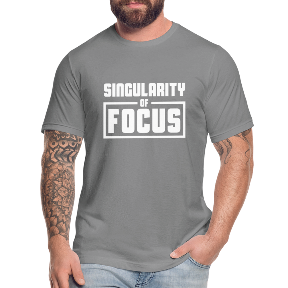 Singularity of Focus W Unisex Jersey T-Shirt by Bella + Canvas - slate