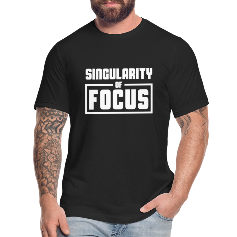 Singularity of Focus W Unisex Jersey T-Shirt by Bella + Canvas - black