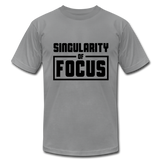 Singularity of Focus B Unisex Jersey T-Shirt by Bella + Canvas - slate