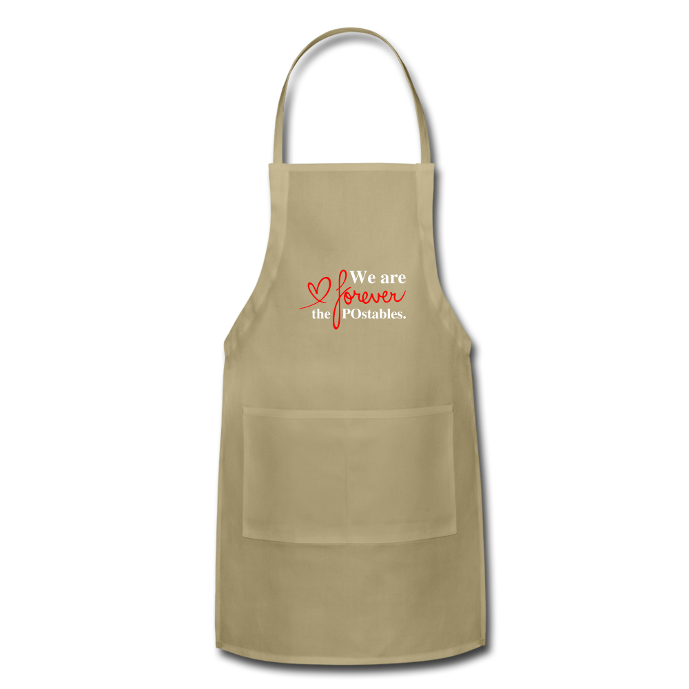 We are forever the POstables W Apron - khaki