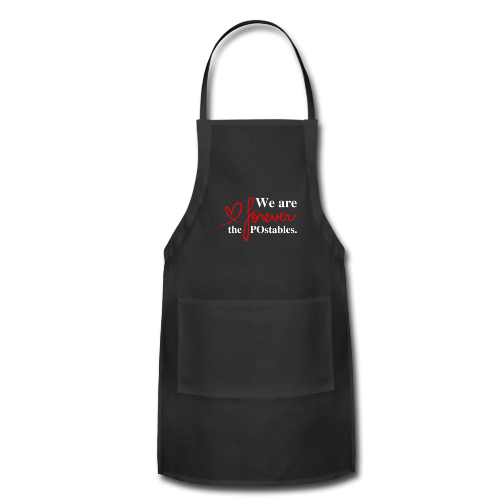 We are forever the POstables W Apron - black