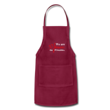 We are forever the POstables W Apron - burgundy