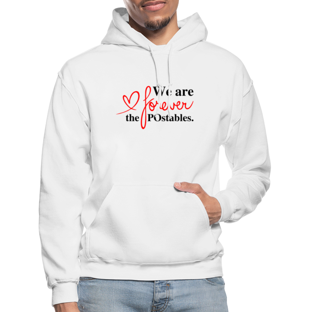 We are forever the POstables B Gildan Heavy Blend Adult Hoodie - white