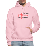 We are forever the POstables B Gildan Heavy Blend Adult Hoodie - light pink