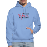 We are forever the POstables B Gildan Heavy Blend Adult Hoodie - carolina blue