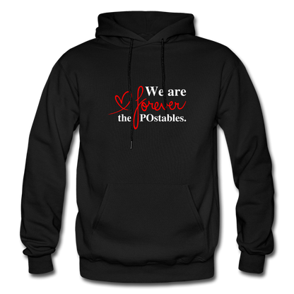 We are forever the POstables W Gildan Heavy Blend Adult Hoodie - black