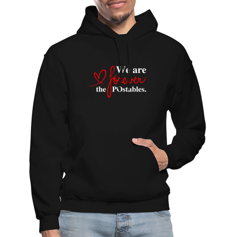 We are forever the POstables W Gildan Heavy Blend Adult Hoodie - black