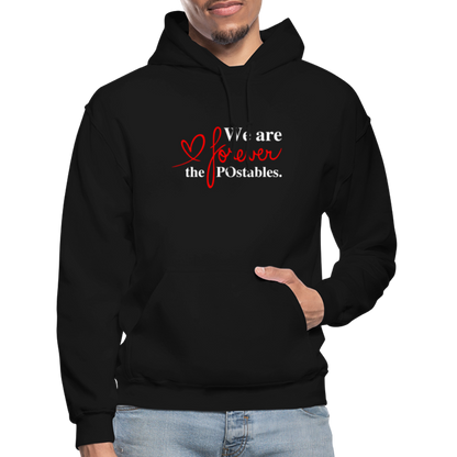 We are forever the POstables W Gildan Heavy Blend Adult Hoodie - black