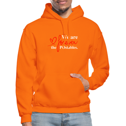 We are forever the POstables W Gildan Heavy Blend Adult Hoodie - orange