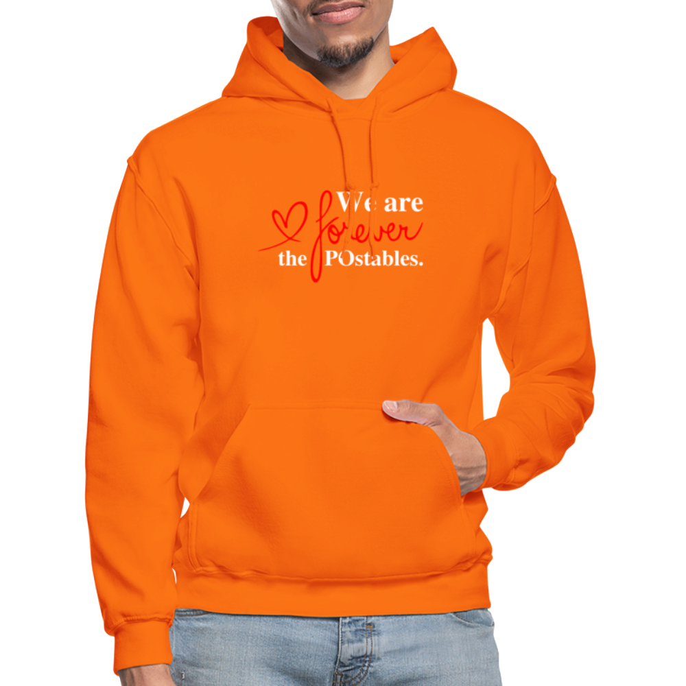 We are forever the POstables W Gildan Heavy Blend Adult Hoodie - orange