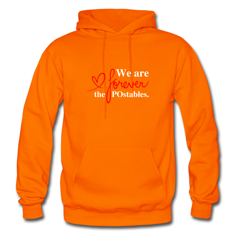 We are forever the POstables W Gildan Heavy Blend Adult Hoodie - orange