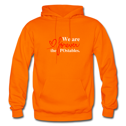 We are forever the POstables W Gildan Heavy Blend Adult Hoodie - orange