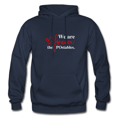 We are forever the POstables W Gildan Heavy Blend Adult Hoodie - navy