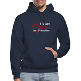 We are forever the POstables W Gildan Heavy Blend Adult Hoodie - navy