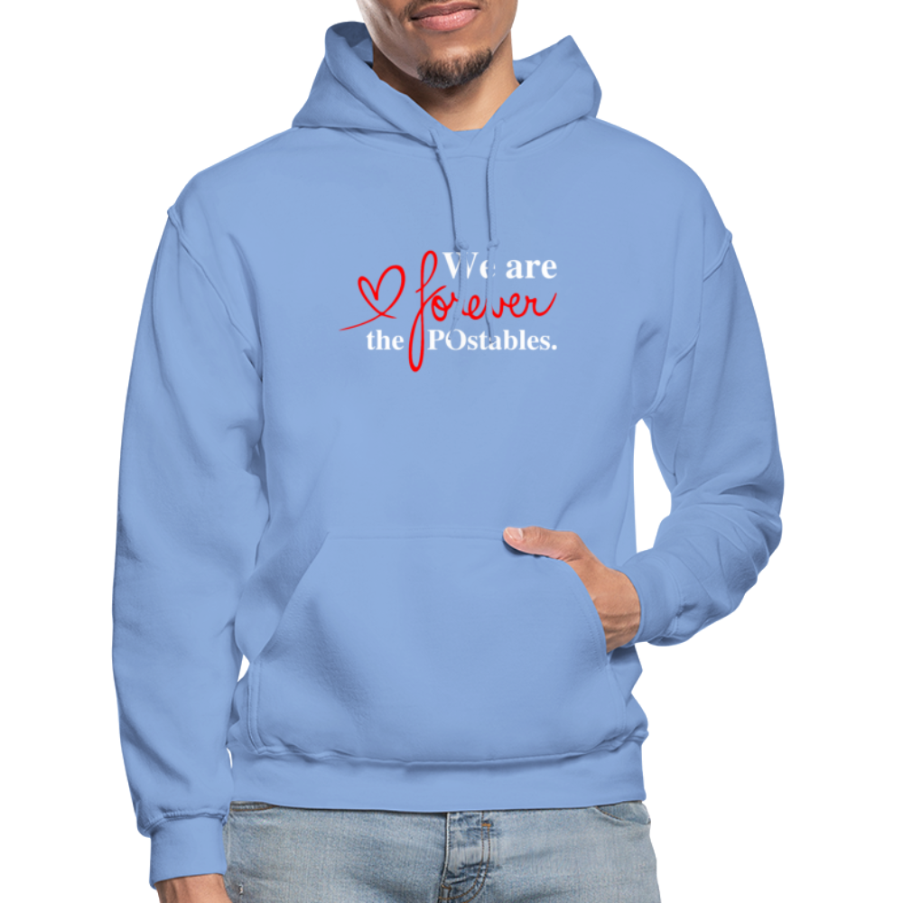 We are forever the POstables W Gildan Heavy Blend Adult Hoodie - carolina blue