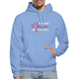 We are forever the POstables W Gildan Heavy Blend Adult Hoodie - carolina blue