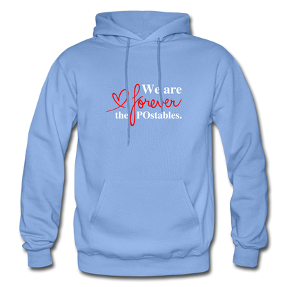 We are forever the POstables W Gildan Heavy Blend Adult Hoodie - carolina blue