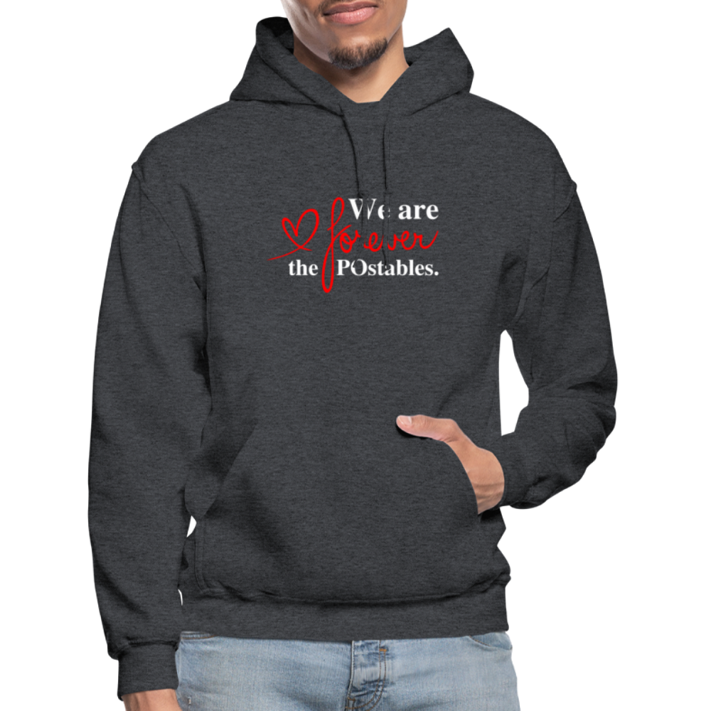 We are forever the POstables W Gildan Heavy Blend Adult Hoodie - charcoal grey