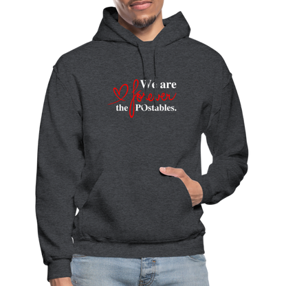 We are forever the POstables W Gildan Heavy Blend Adult Hoodie - charcoal grey