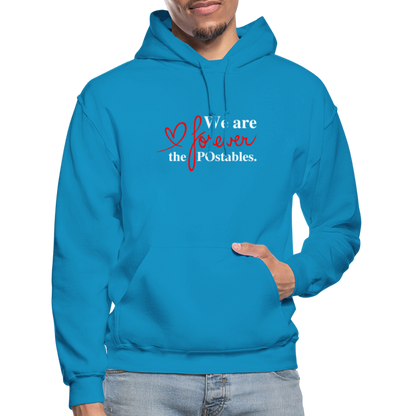 We are forever the POstables W Gildan Heavy Blend Adult Hoodie - turquoise