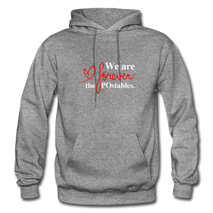 We are forever the POstables W Gildan Heavy Blend Adult Hoodie - graphite heather