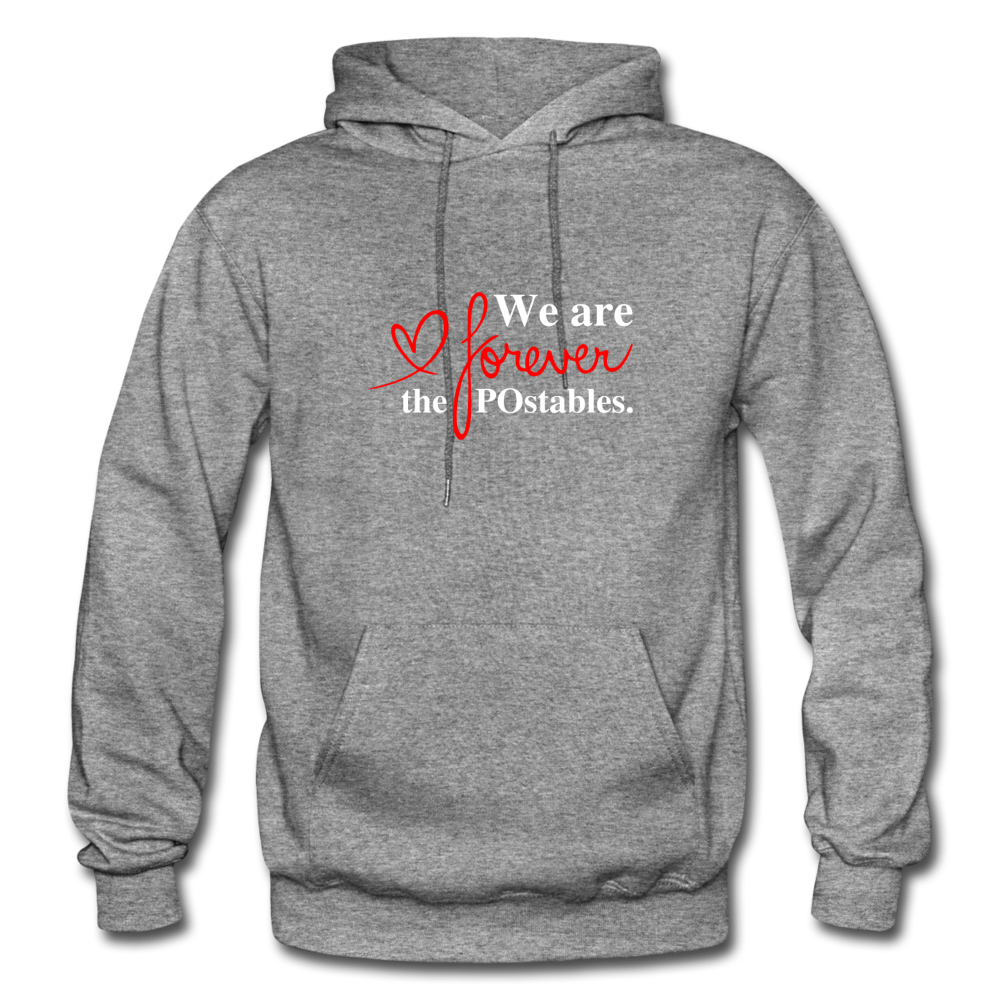We are forever the POstables W Gildan Heavy Blend Adult Hoodie - graphite heather