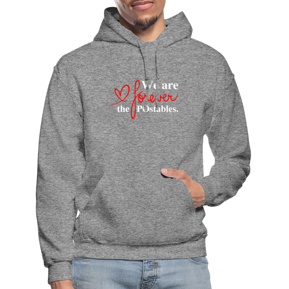 We are forever the POstables W Gildan Heavy Blend Adult Hoodie - graphite heather