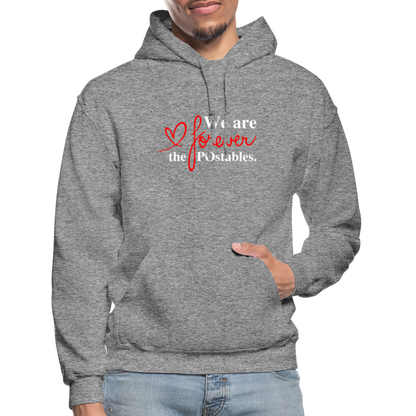 We are forever the POstables W Gildan Heavy Blend Adult Hoodie - graphite heather