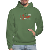 We are forever the POstables W Gildan Heavy Blend Adult Hoodie - military green