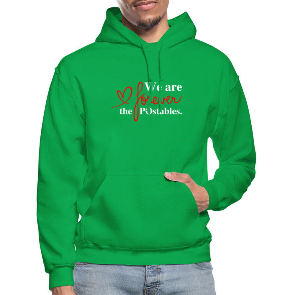 We are forever the POstables W Gildan Heavy Blend Adult Hoodie - kelly green