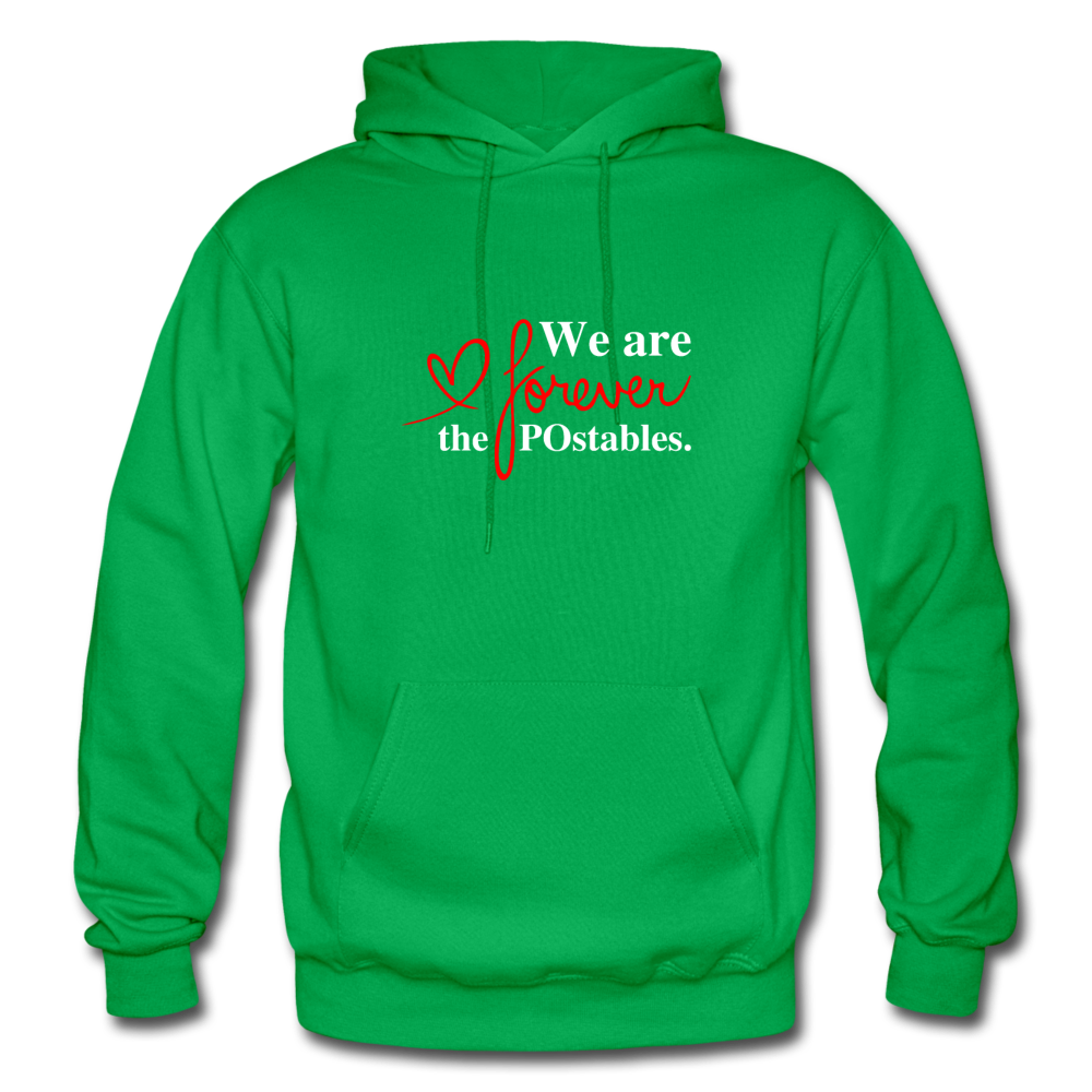 We are forever the POstables W Gildan Heavy Blend Adult Hoodie - kelly green