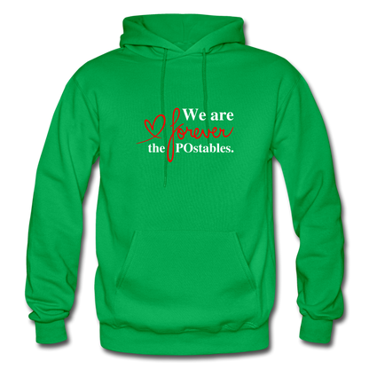 We are forever the POstables W Gildan Heavy Blend Adult Hoodie - kelly green