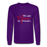 We are forever the POstables W Men's Long Sleeve T-Shirt - purple