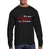 We are forever the POstables W Men's Long Sleeve T-Shirt - black