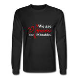 We are forever the POstables W Men's Long Sleeve T-Shirt - black