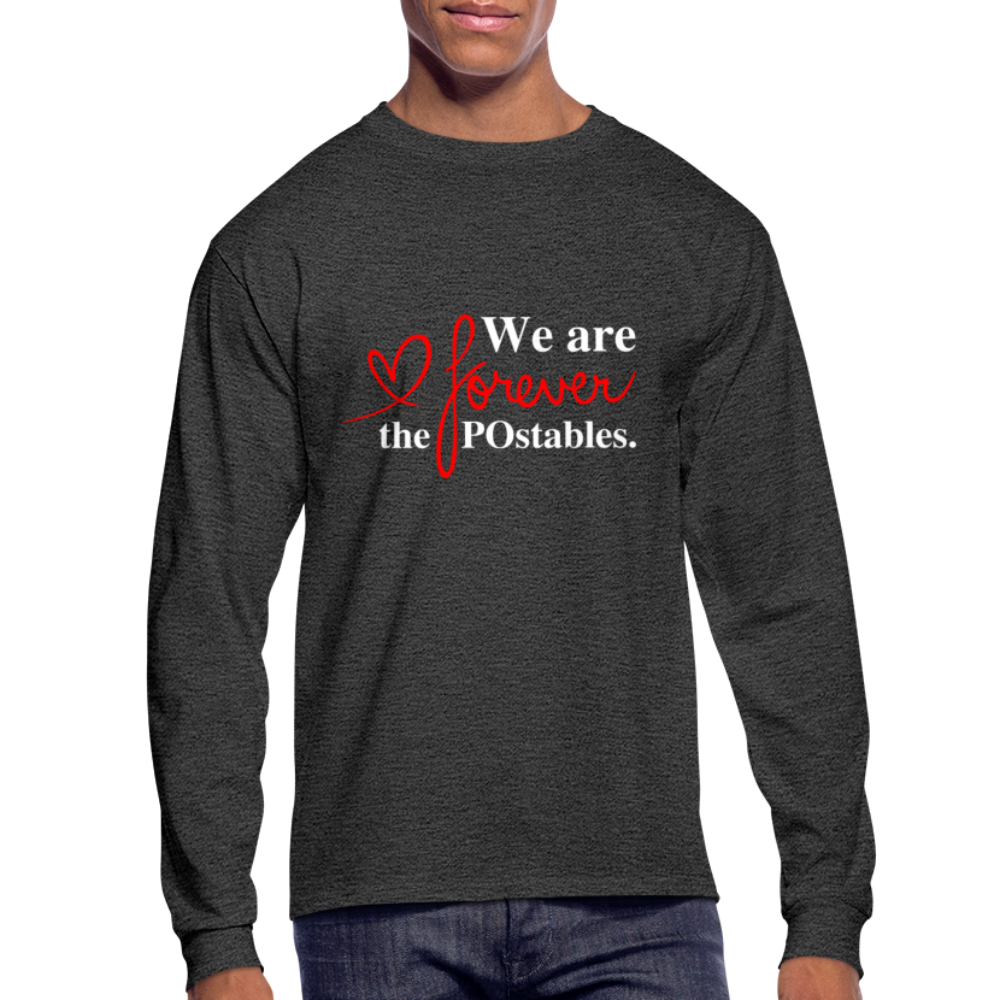 We are forever the POstables W Men's Long Sleeve T-Shirt - heather black