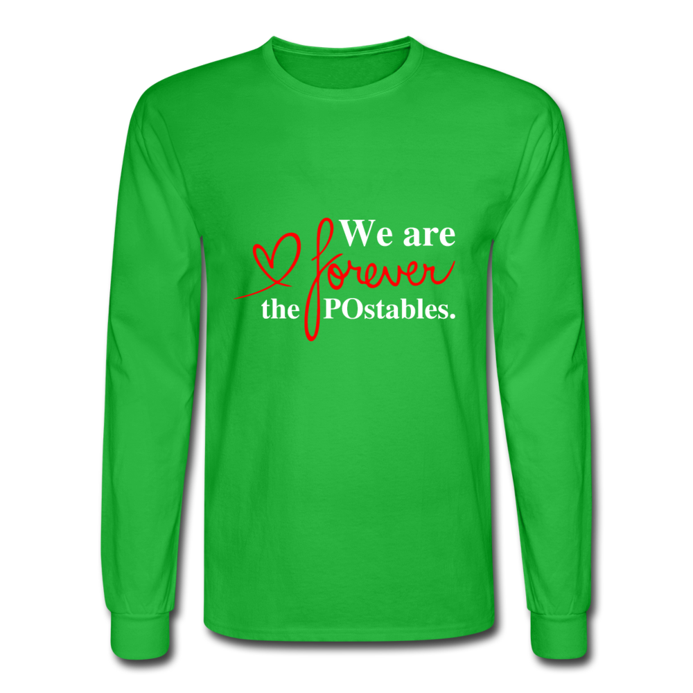 We are forever the POstables W Men's Long Sleeve T-Shirt - bright green