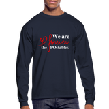 We are forever the POstables W Men's Long Sleeve T-Shirt - navy