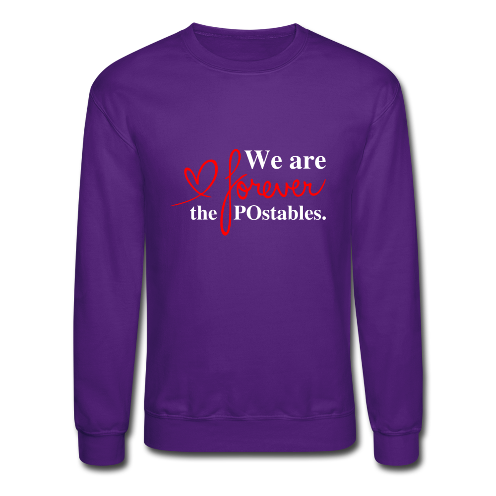 We are forever the POstables W Crewneck Sweatshirt - purple