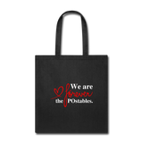 We are forever the POstables W Tote Bag - black
