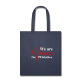 We are forever the POstables W Tote Bag - navy