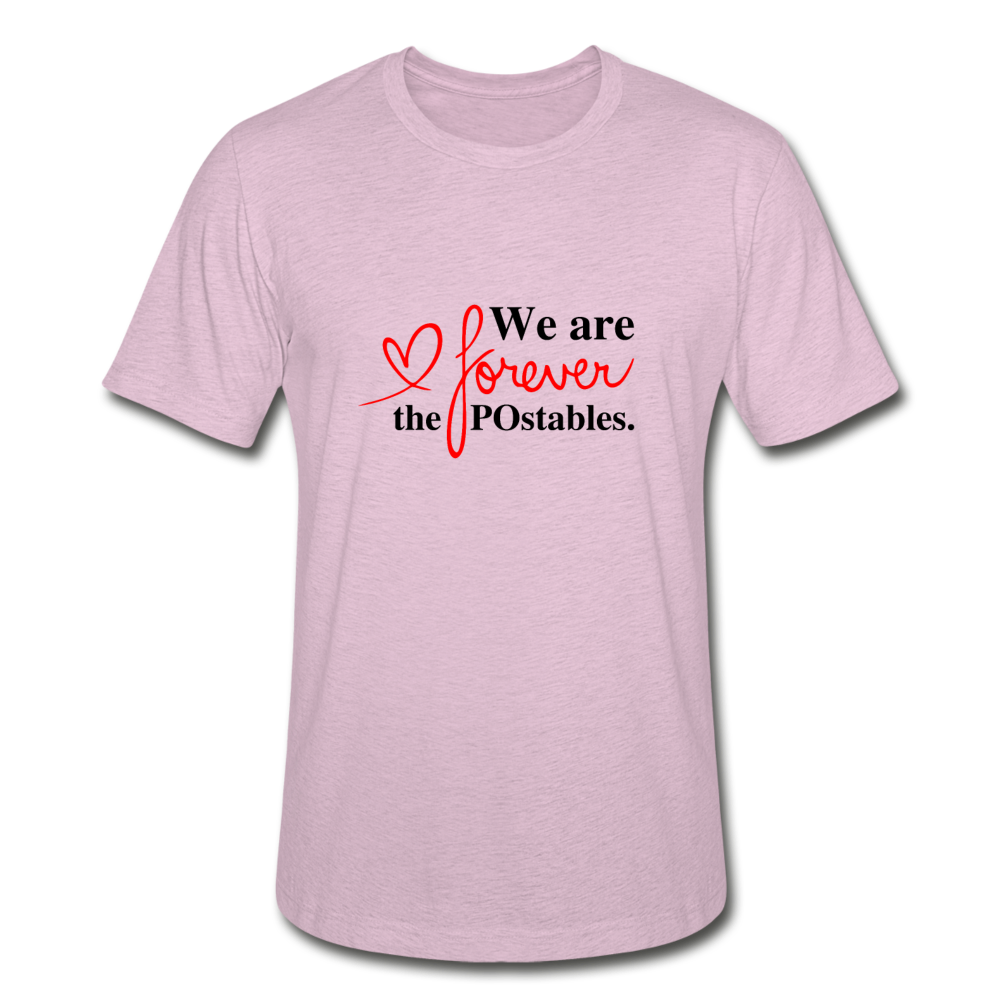 We are forever the POstables B Unisex Heather Prism T-Shirt - heather prism lilac