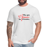 We are forever the POstables B Unisex Jersey T-Shirt by Bella + Canvas - white