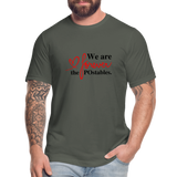 We are forever the POstables B Unisex Jersey T-Shirt by Bella + Canvas - asphalt