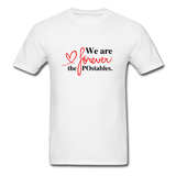 We are forever the POstables B Unisex Classic T-Shirt - white