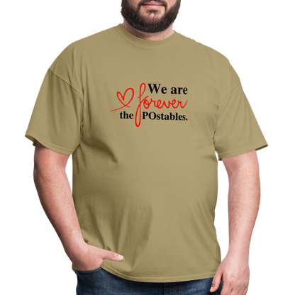 We are forever the POstables B Unisex Classic T-Shirt - khaki