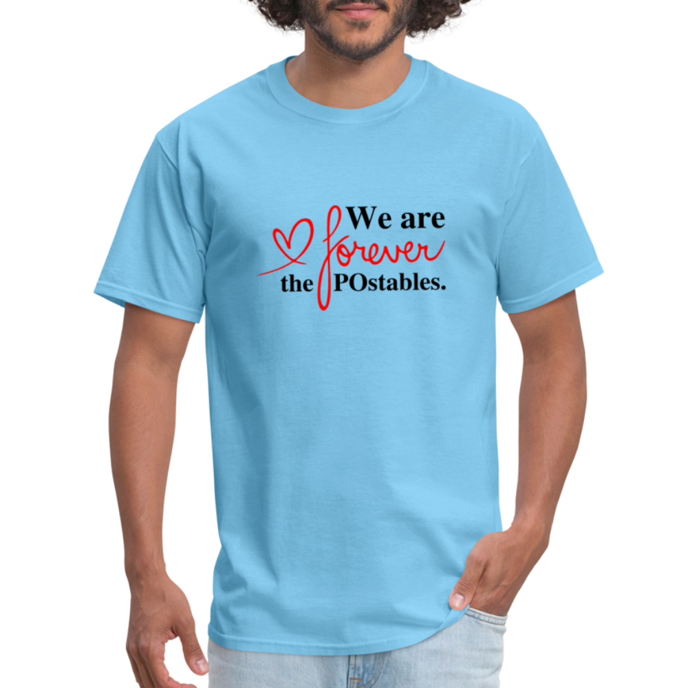 We are forever the POstables B Unisex Classic T-Shirt - aquatic blue