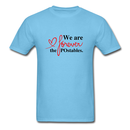 We are forever the POstables B Unisex Classic T-Shirt - aquatic blue